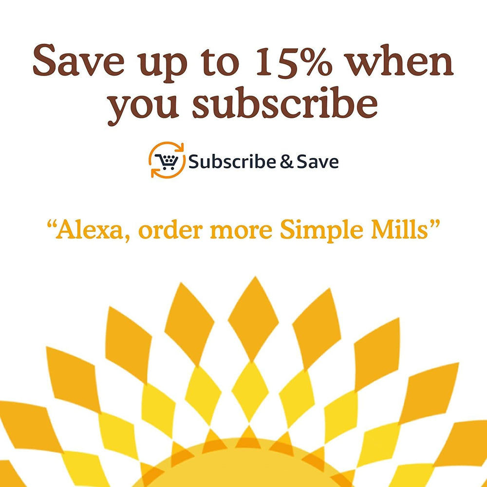 Simple Mills ingredientes: harina de almendra y aceite de coco reales