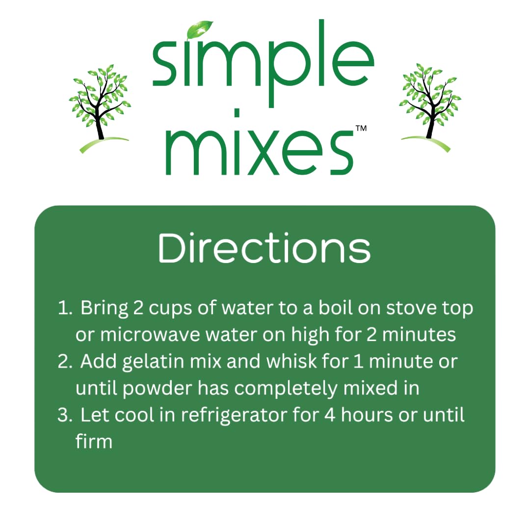 Simple Mixes etiqueta de ingredientes visible, transparencia y naturalidad
