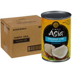 Simply Asia lata frontal mostrando diseño y tamaño, ideal para cocinas profesionales