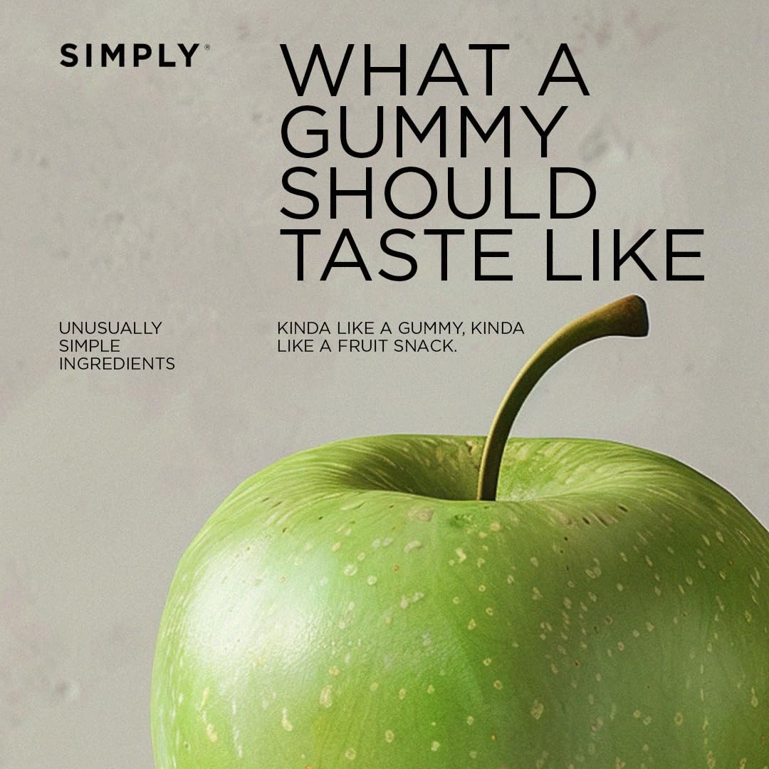 simply gummies en lonchera infantil seguro y apto para alergias