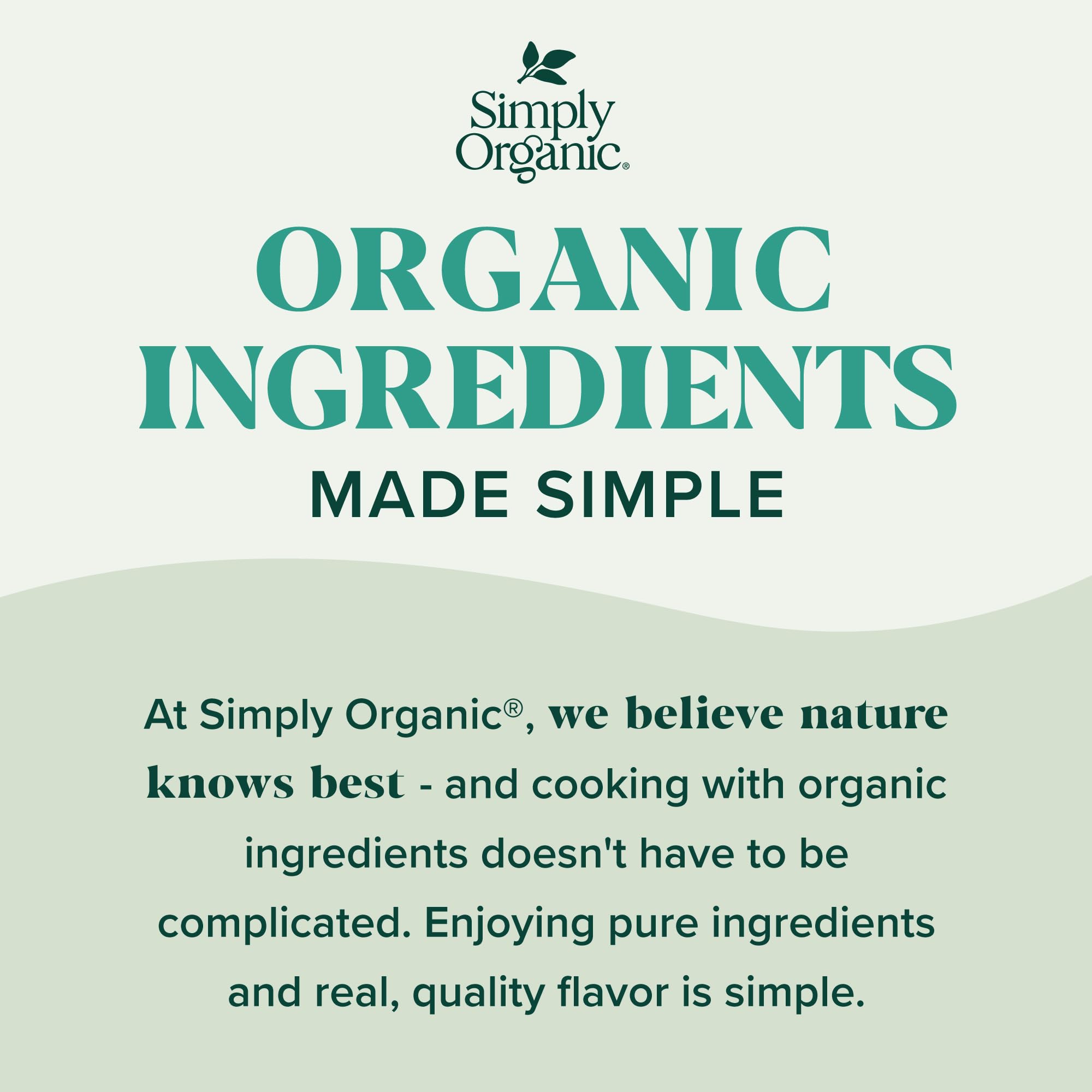 Simply Organic etiqueta mostrando origen Sri Lanka y certificación orgánica