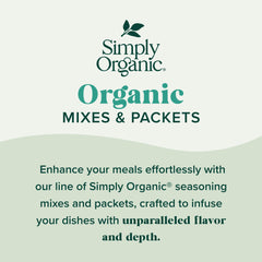 Simply Organic sobre junto a una cuchara para comparar tamaño y porción práctica