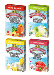 SINGLES TO GO! frente de las cajas mostrando los cuatro sabores y variedad