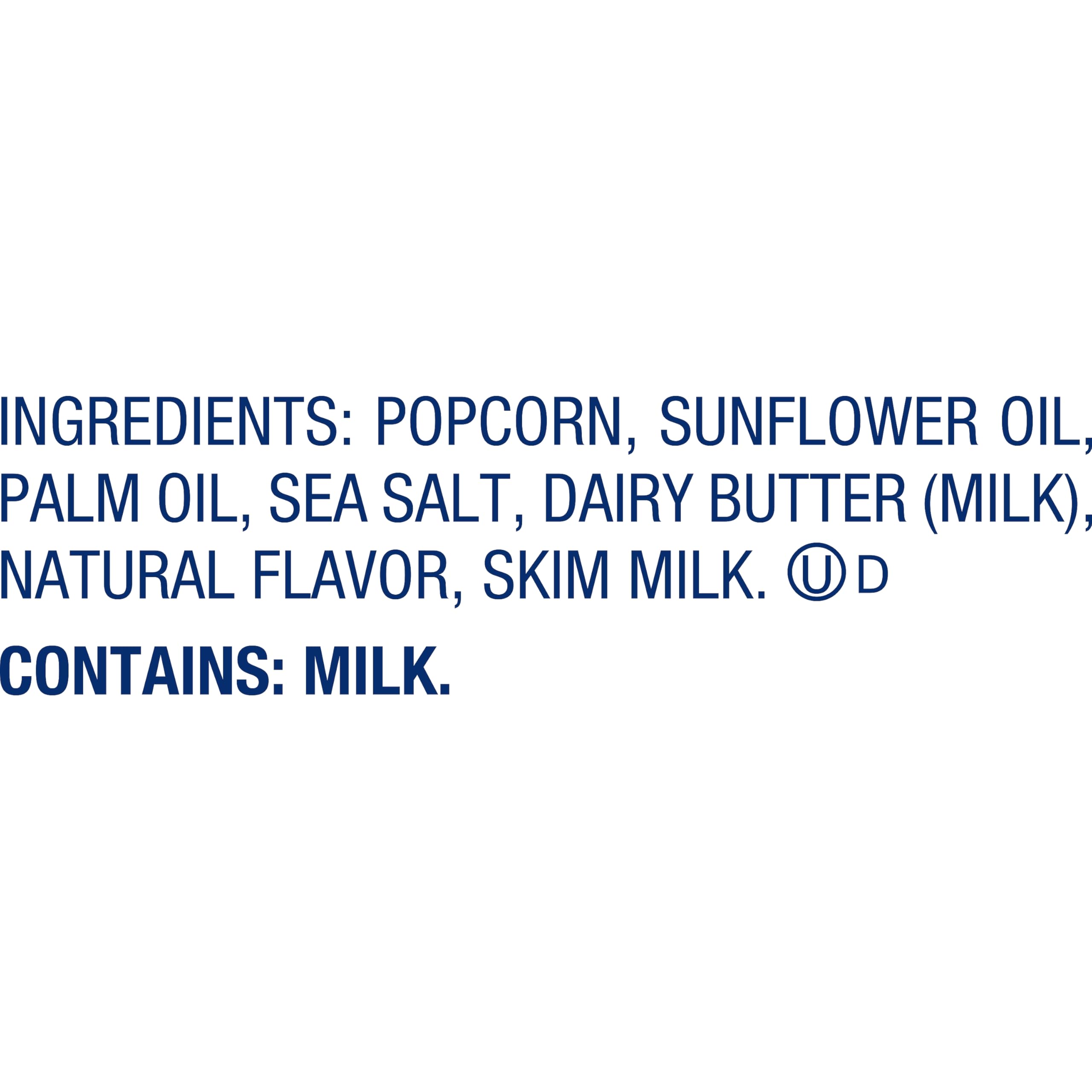 SkinnyPop primer plano de textura de palomitas resaltando ligereza