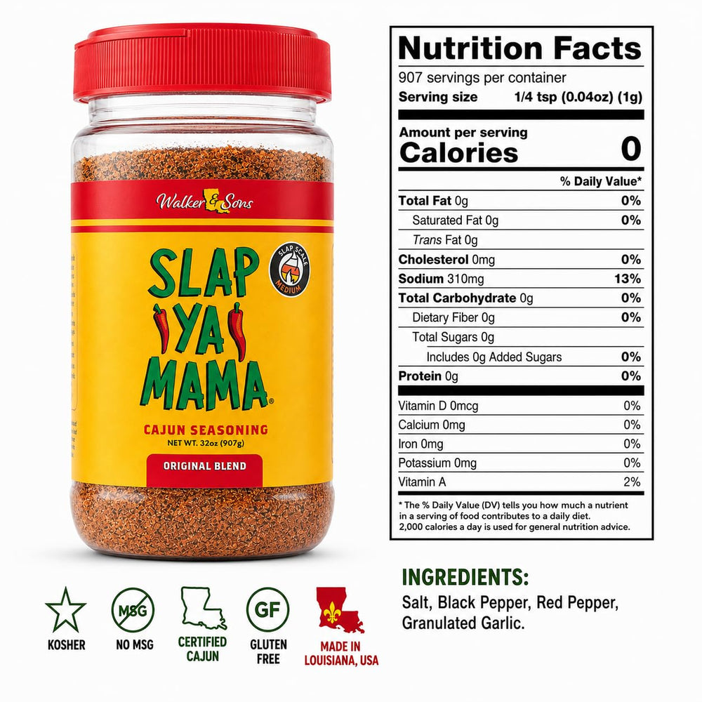 SLAP YA MAMA tapa estilo lata abierta facilitando el acceso rápido