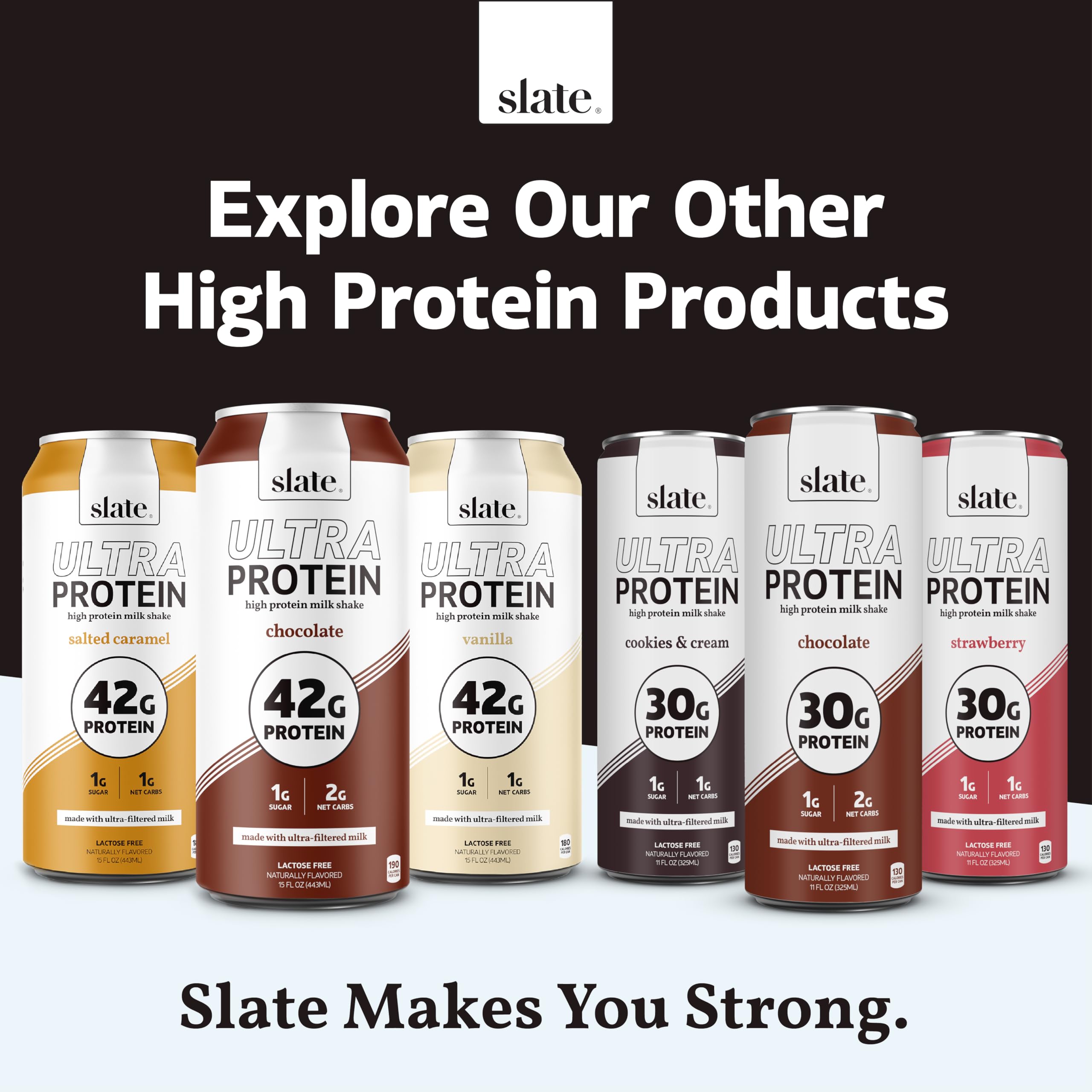 Slate pack de 24 latas ideal para almacenamiento en casa u oficina