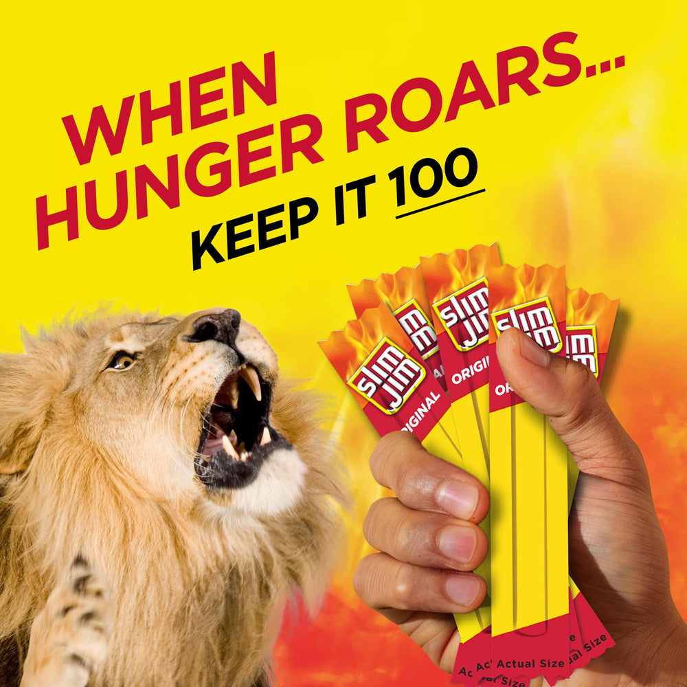 Slim Jim lonchera uso diario como snack proteico y portátil