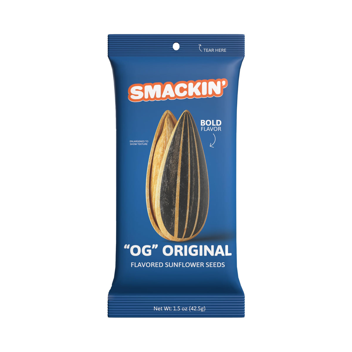 SMACKIN' bolsa frontal mostrando diseño y tamaño práctico
