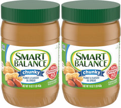 Smart Balance pack frontal mostrando dos frascos y beneficio de porciones convenientes