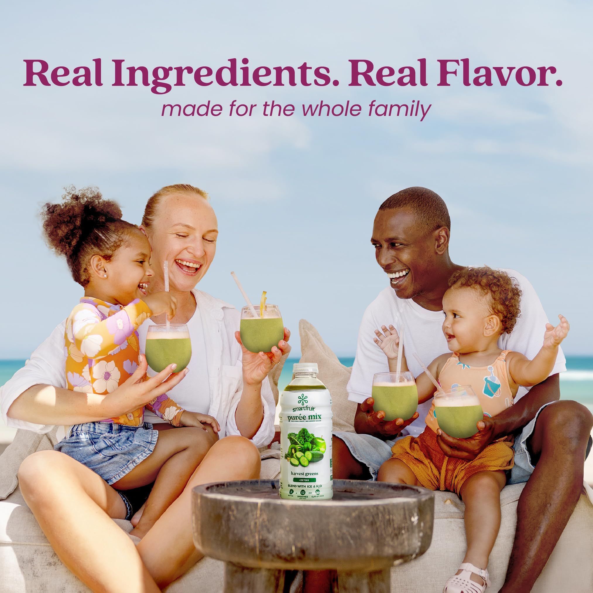 Smartfruit primer plano hojas de kale y otros ingredientes naturales frescos