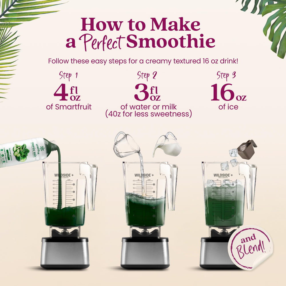 Smartfruit etiqueta con certificaciones non-GMO, vegano, kosher y halal visibles