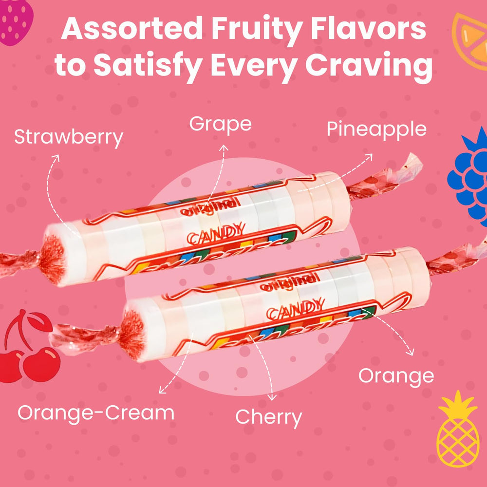 Smarties envases individuales abiertos mostrando el caramelo, Smarties garantiza higiene