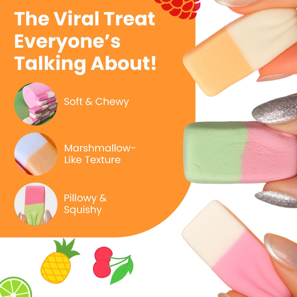 Smarties Squashies bol con surtido mostrando colores y facilidad de servir