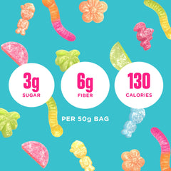SmartSweets bolsa en mano lista para llevar y porciones controladas