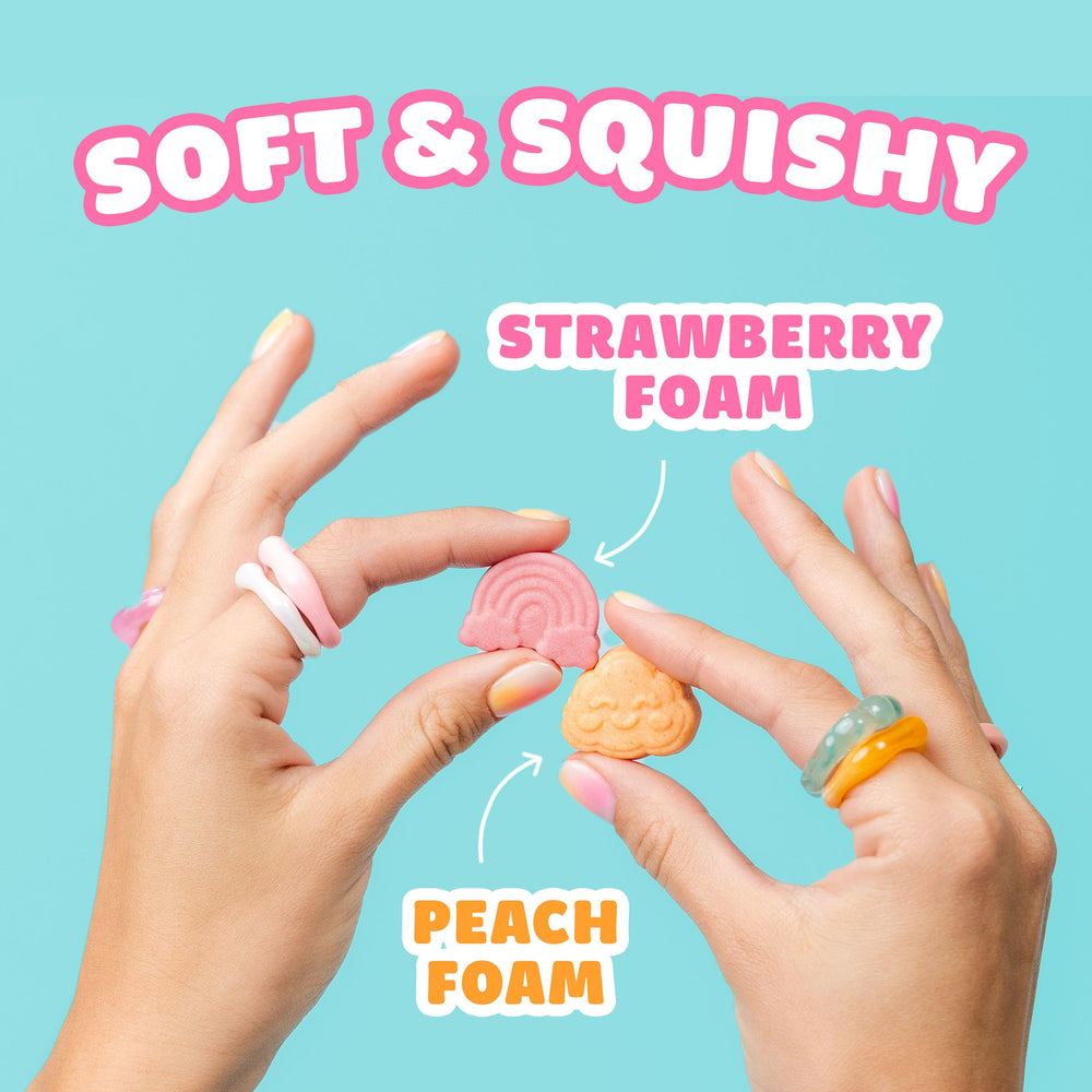 SmartSweets formas arcoíris y nubes resaltando colores naturales y diversión