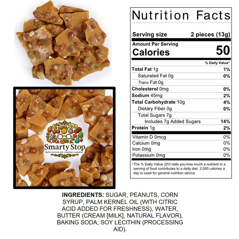 Bol con Peanut Brittle Smarty Stop en oficina ideal para compartir entre compañeros