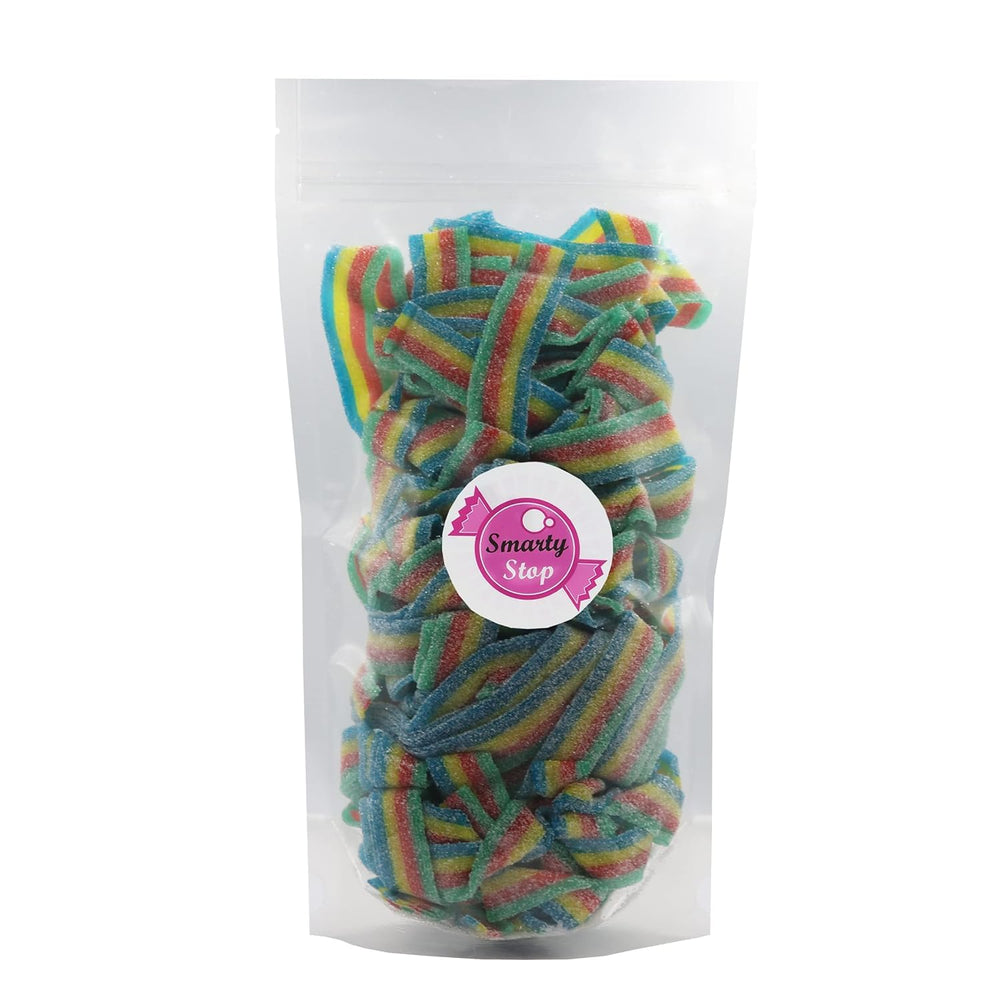 Smarty Stop comparación de tamaño junto a una mano para referencia de escala y porciones
