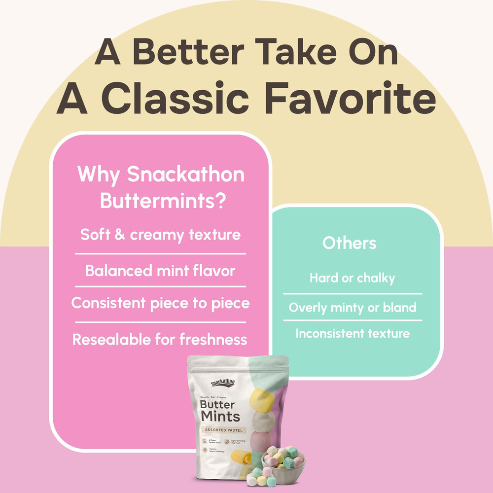 Snackathon comparativa tamaño en manos para visualizar porción