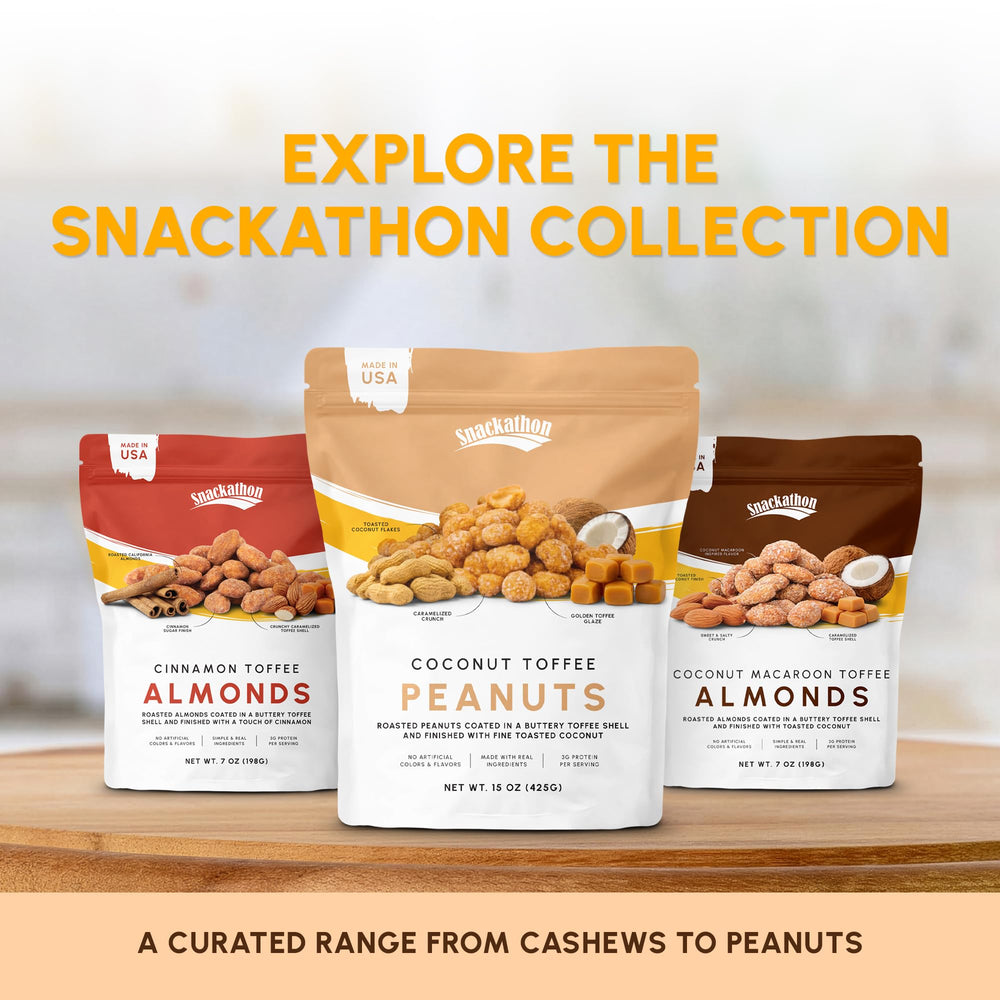 Snackathon cacahuetes como topping sobre helado añadiendo crujiente y sabor
