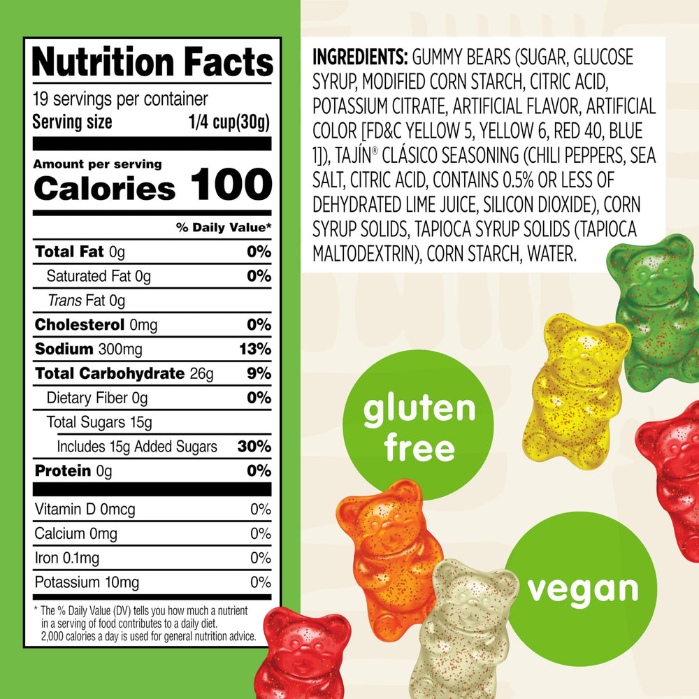 Snak Club etiqueta de ingredientes y leyendas vegano sin gluten, tranquiliza consumidores