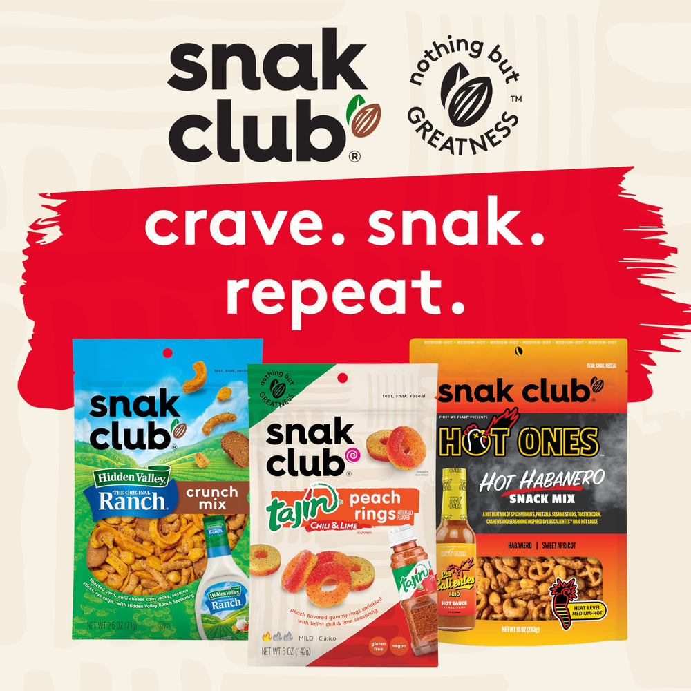 Snak Club etiqueta nutricional y lista de ingredientes que facilita decisiones