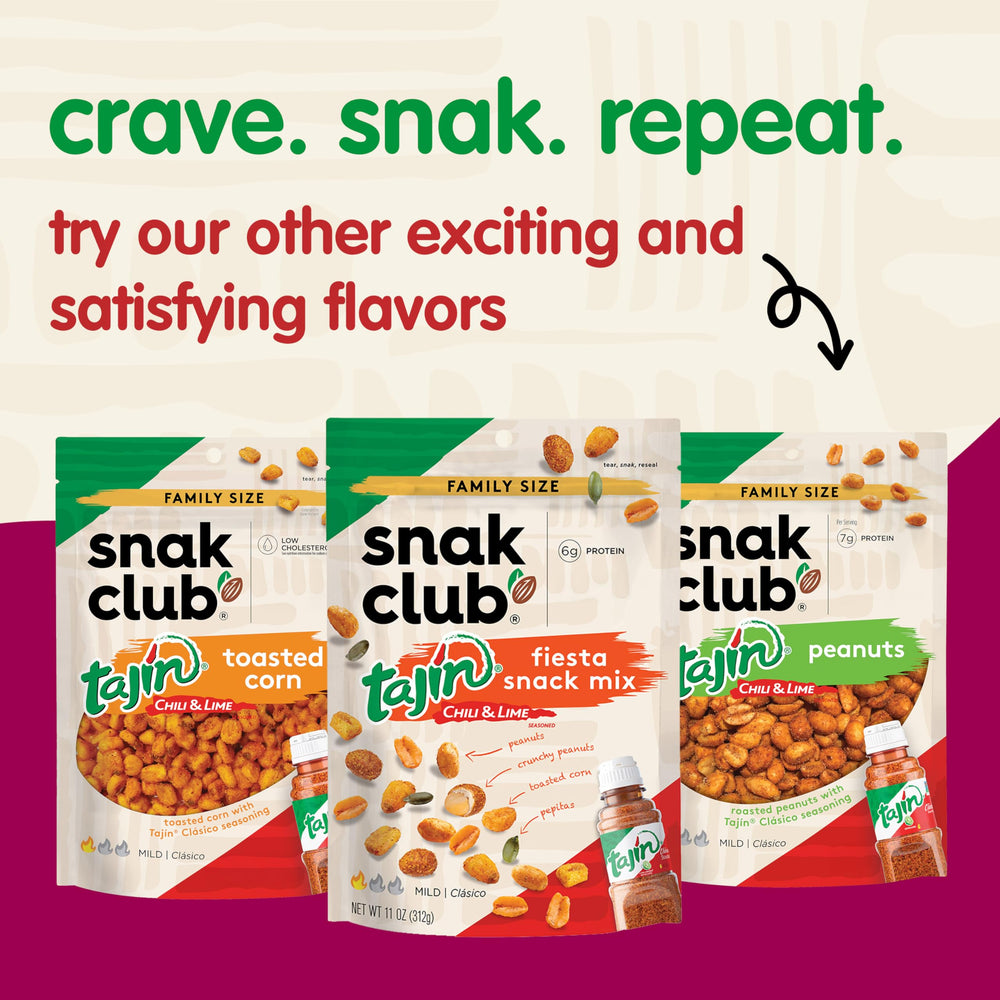Snak Club display de 12 bolsas para ver la presentación del multi-pack