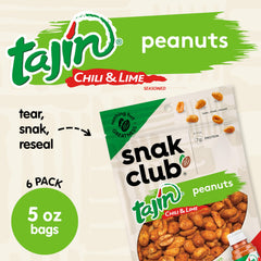 Snak Club bol servido con cacahuates Tajín listos para picar