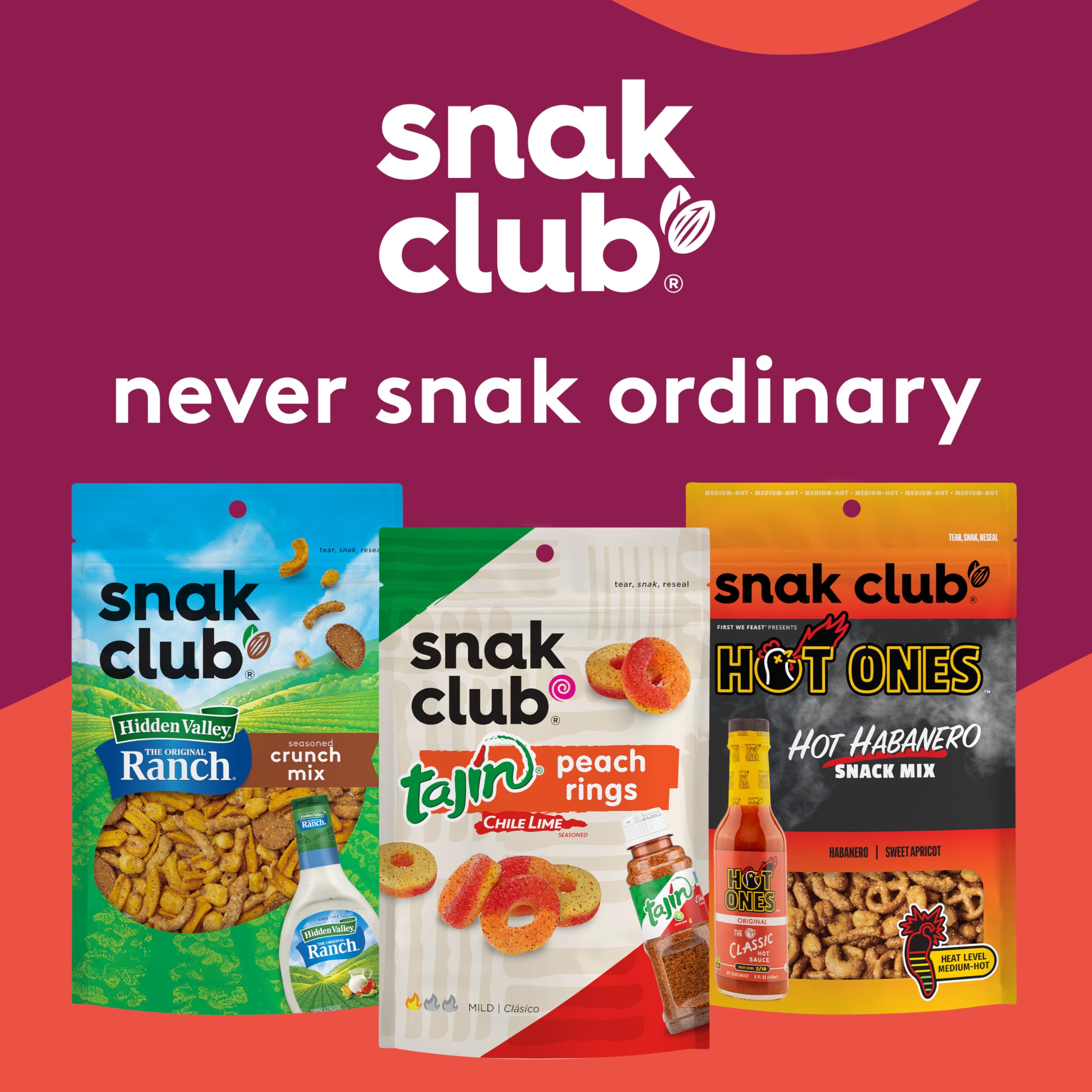 Snak Club snack dentro de lonchera escolar práctico y porcionado