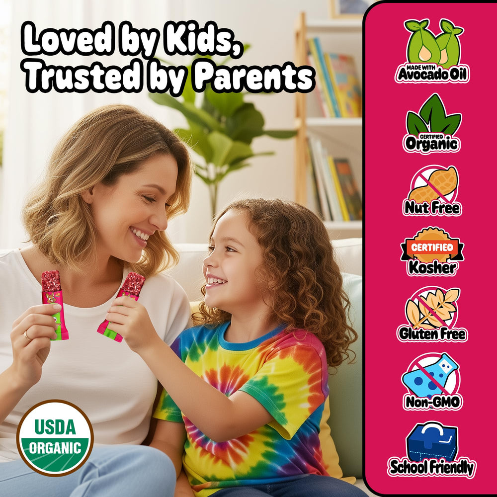 Snakkidz barra envuelta individualmente lista para lonchera práctica