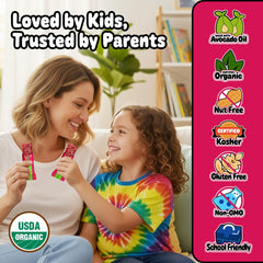 Snakkidz barra envuelta individualmente lista para lonchera práctica