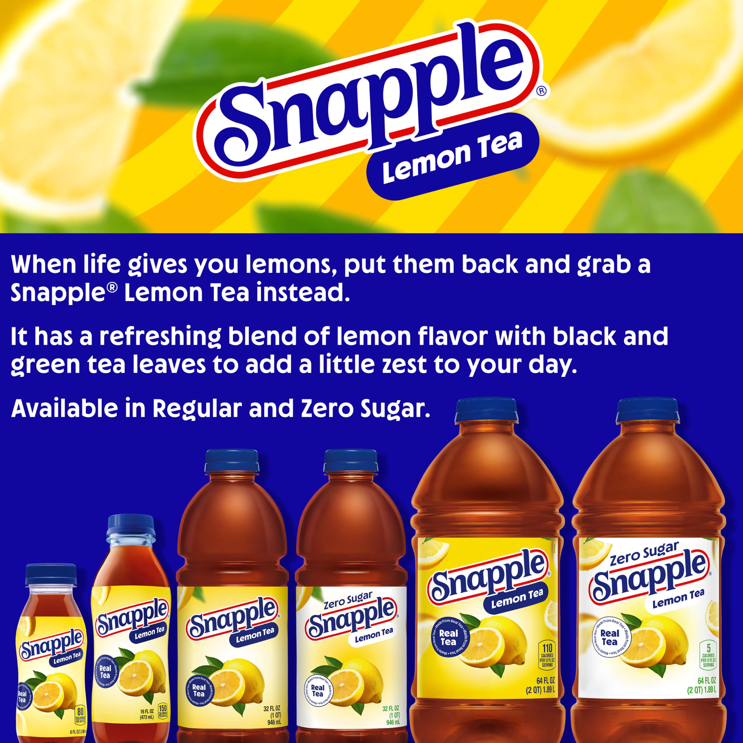 Persona sujetando Snapple mini botella, tamaño portátil para llevar