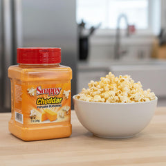 SNAPPY espolvoreado sobre verduras asadas para sabor cheddar intenso