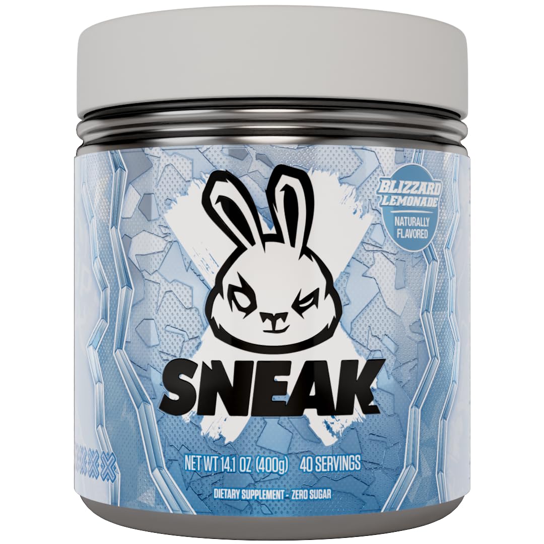 SNEAK Blizzard limonada vista frontal del envase mostrando marca y beneficios
