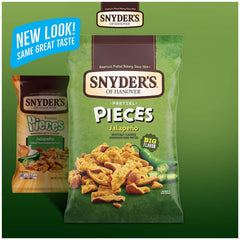 Snyder's of Hanover pretzel pieces con dip cremoso para combinación sabrosa