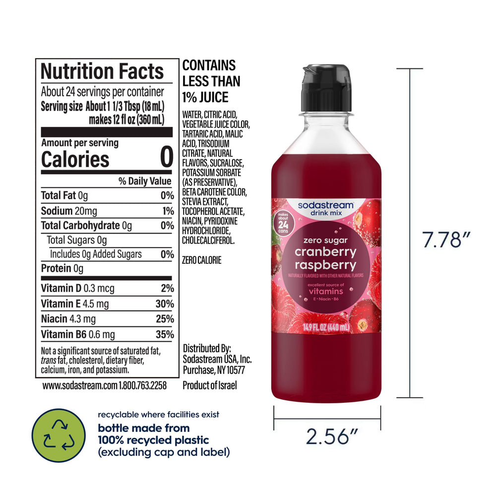 sodastream botella con pico vertedor, facilita verter sin derramar