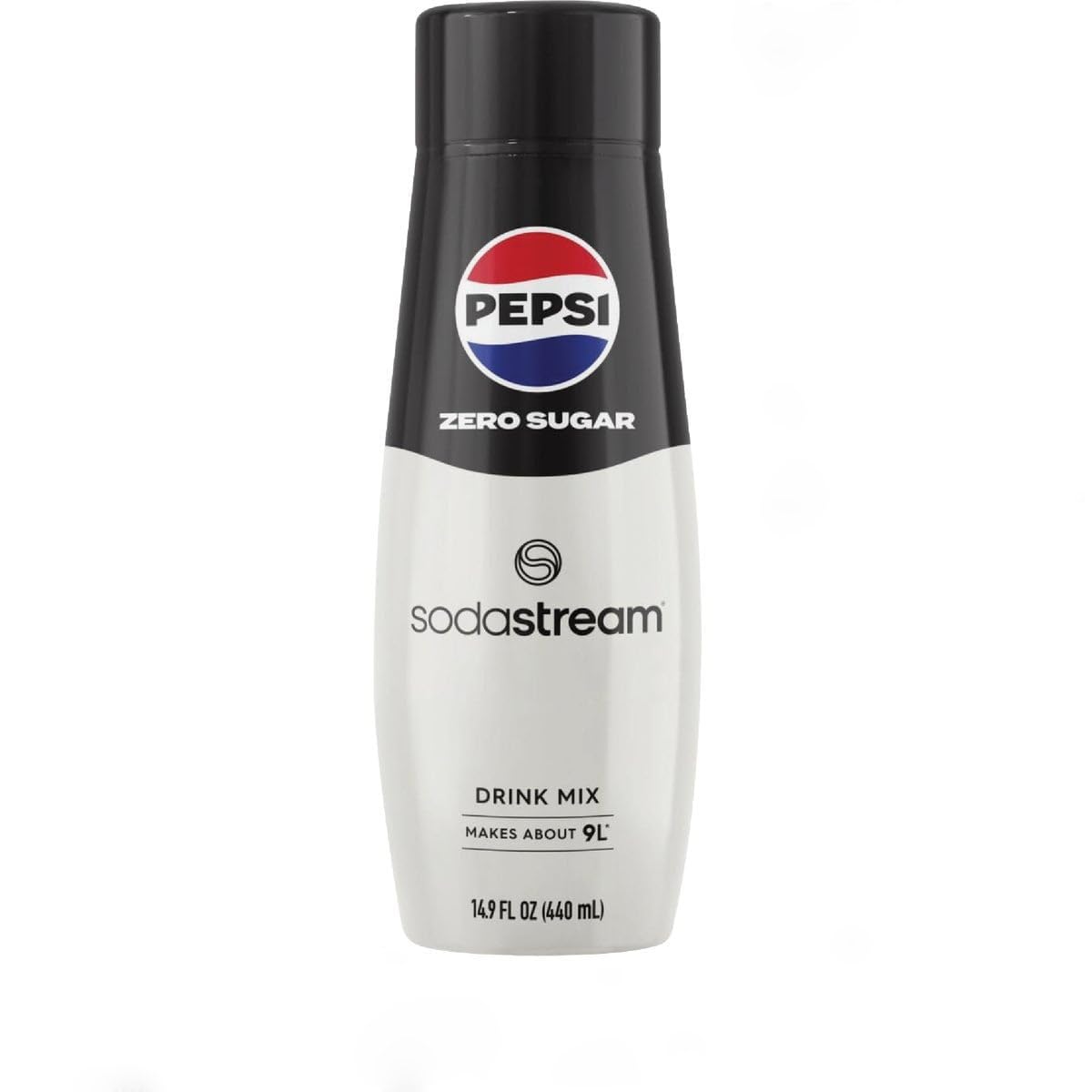 sodastream botella SODA Mix Zero Pepsi frente muestra aprovechamiento y mezcla fácil