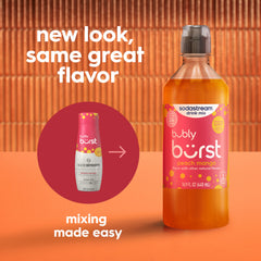 sodastream bebida efervescente textura visible frescura y sabor