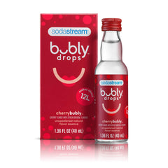 SodaStream bubly Drops gota concentrada destacando su textura y pureza