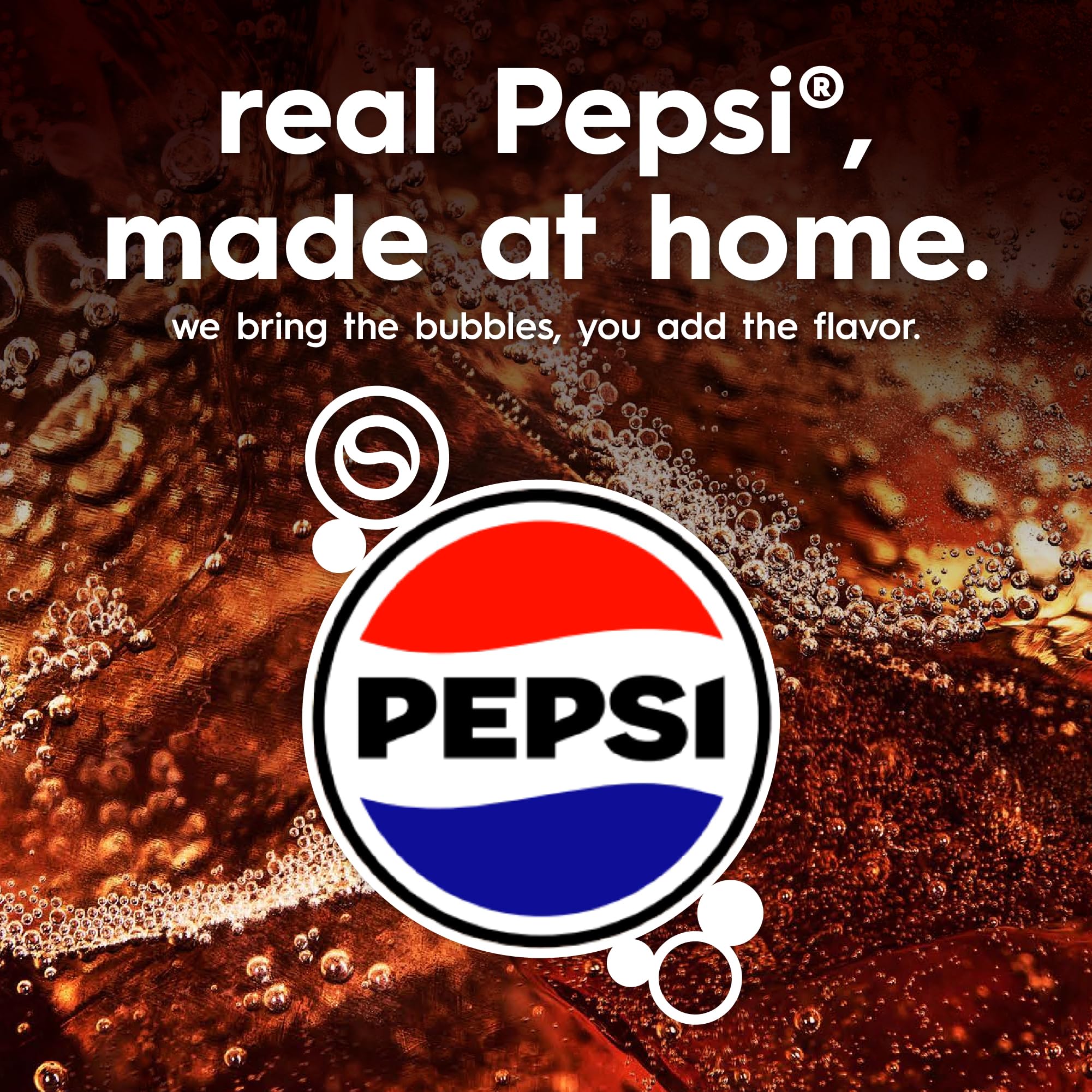 Detalle del jarabe Pepsi Zero Sugar mostrando textura y concentración del sabor