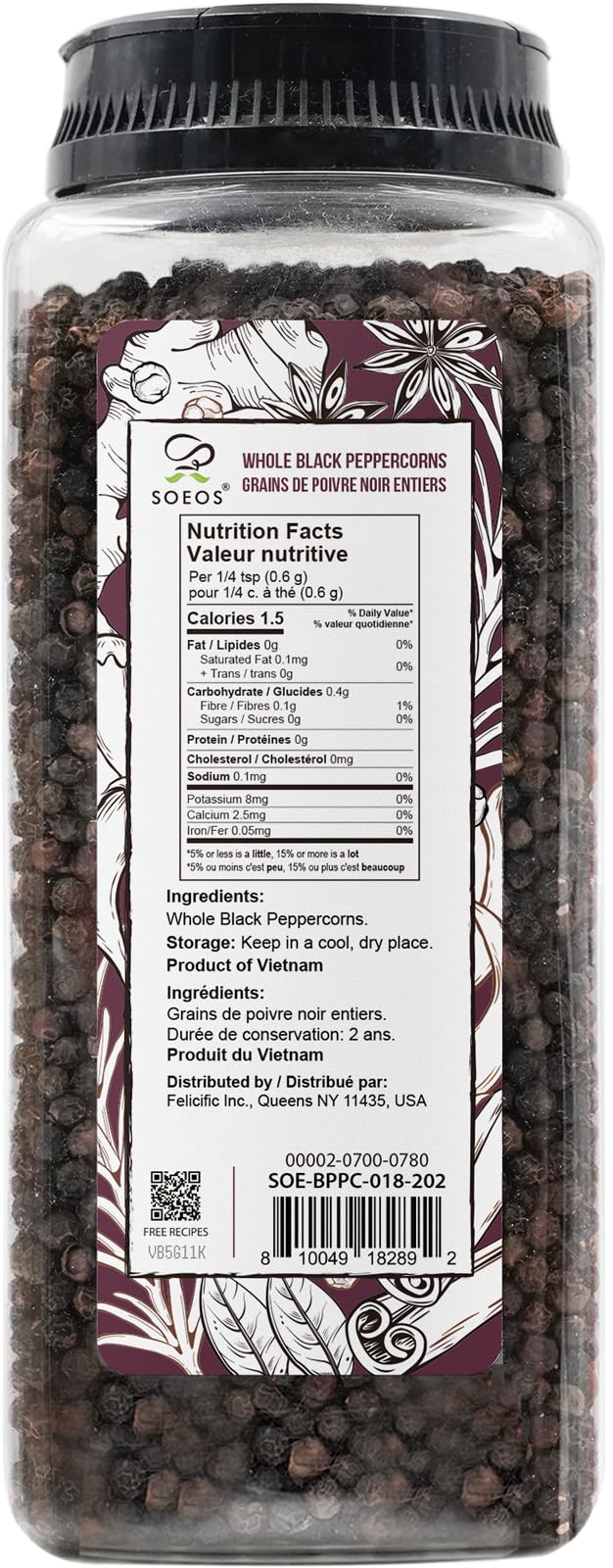 Soeos primer plano de granos resaltando aroma y frescura
