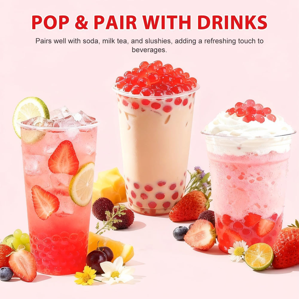 Soeos como topping en helado ofrece contraste de sabor