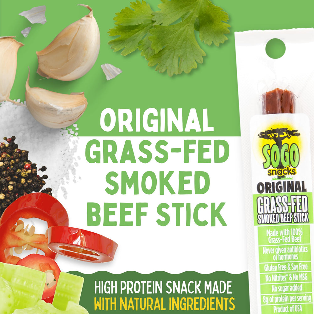 Sogo Snacks palito sin envoltura mostrando textura y fácil consumo
