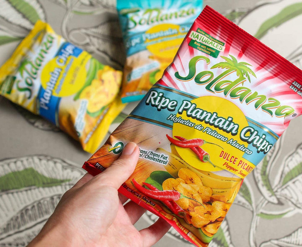 soldanza chips en un plato listos para servir en reuniones