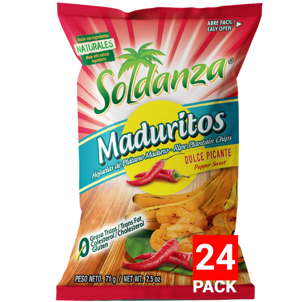 soldanza frontal del paquete mostrando diseño y tamaño conveniente