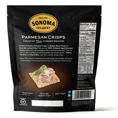 Sonoma Creamery primer plano de la textura crujiente que resalta sabor