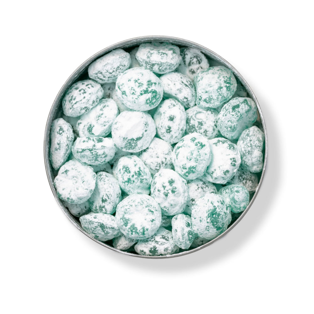 Sour Drops presentación de latas como regalo práctico y atractivo