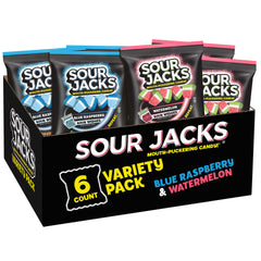 Sour Jacks empaque frontal del combo, presenta bolsas listasinvitar compartir