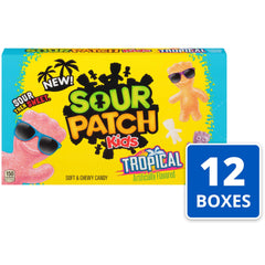 SOUR PATCH KIDS caja abierta con gomitas listas para repartir