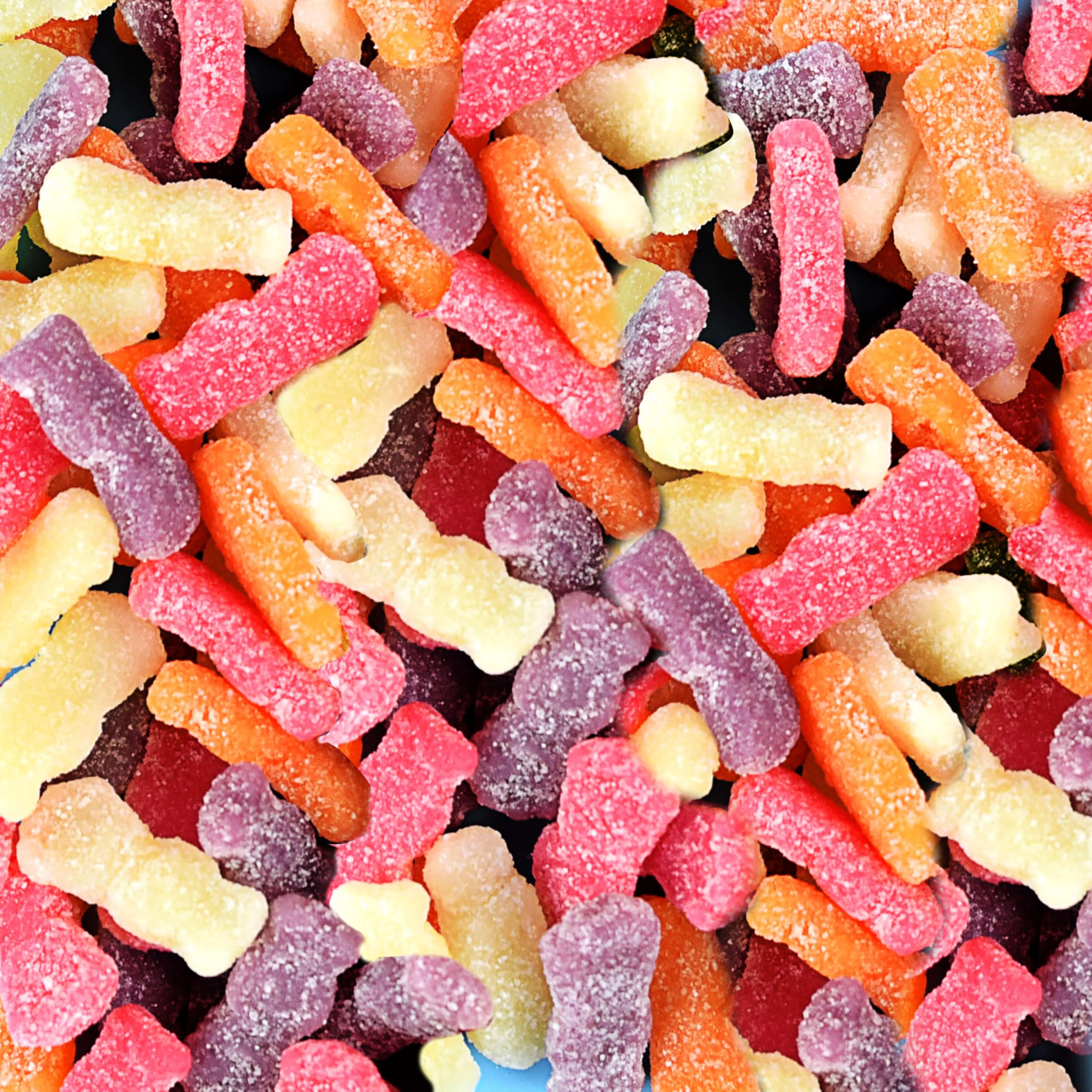 SOUR PATCH KIDS varias cajas apiladas para almacenamiento eficiente
