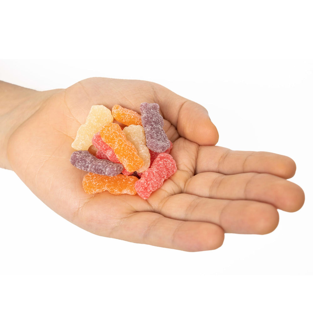 SOUR PATCH KIDS uso en mesa de fiesta como detalle para invitados